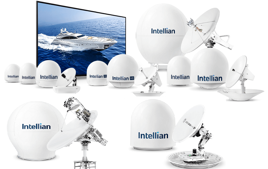 Offering the complete line of Intellian™ Maritime Products